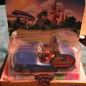 Disney Autopia Blue Convertible Toy Car